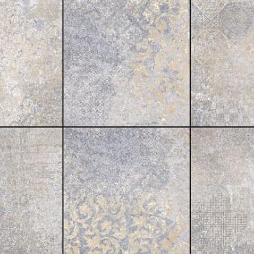 Cerasun Catania Decor Blue 60X60X4 cm