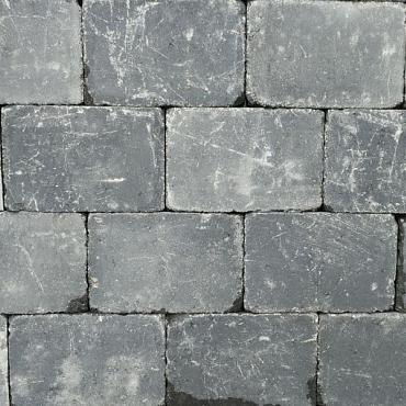Cobblestones 30x20x6 Grey-Black MAATVAST