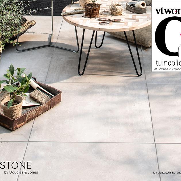 Solostone 70x70x3,2 cm Beton Olive